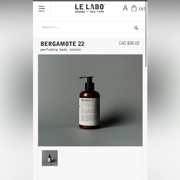 Le Labo Bergamote 22 Perfuming Body Lotion Travel Set - Picture 6 of 6